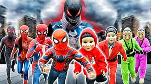 2.2M views · 26K reactions | SUPERHERO's Story || WHERE IS KID SPIDER MAN & SQUID GAME?? – Epic Superhero Adventure! #spiderman #action #funny | FLife Funny Vlogs | Facebook