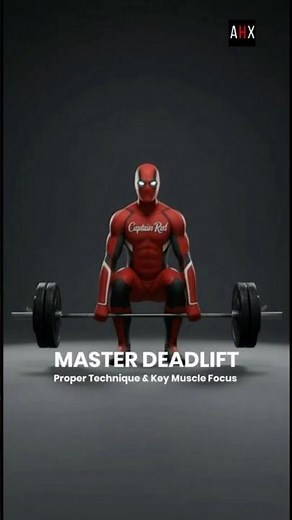 Master the Deadlift: Proper Technique and Key Muscle Focus
