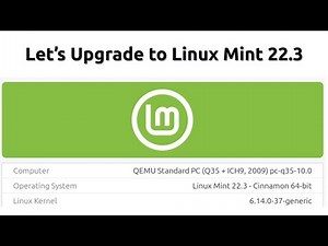 Let's Upgrade to Linux Mint 22.3