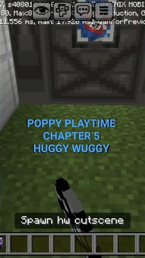 HUGGY WUGGY CHAPTER 5 #minecraft #huggywuggy #chapter5 #poppyplaytime