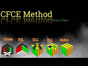 Rubik's Cube Solved by CFCE Method || Cuber M19 || #07