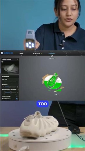 Shining 3D Einstar Scanner Demo