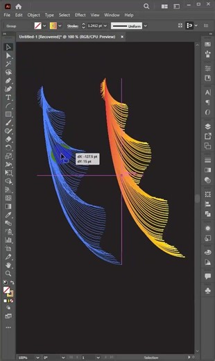 A Create Custom Borders in illustrator #illustrator #pubgmobile #adobeillustrator