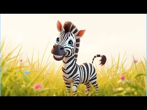 Zebra Stripes Song 🦓 | Fun Kids Nursery Rhyme & Animal Dance | Kids Nursery TV