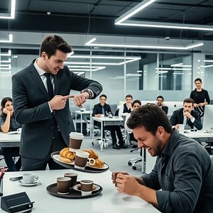 My Boss Fired Me For 'Walking Too Slow.' He Said I Was 'Dragging Down The Team's Energy.' He Didn't Know I Walked Slow Because I Left My Right Leg In A Warzone Saving My Platoon. When I Stood Up To Leave, My Pant Leg Got Caught On The Desk. The Metal Prosthetic Was Revealed. The Room Went Silent. Then The CEO Walked In..." "Pick up the pace, Jake!" My manager, Brad, snapped his fingers at me. "We have clients waiting! Why do you always walk like you're strolling in the park? Hustle!" I gritted m