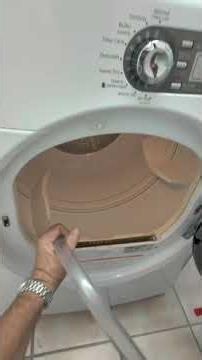 Long overdue dryer vent cleaning. #dryerventcleaning