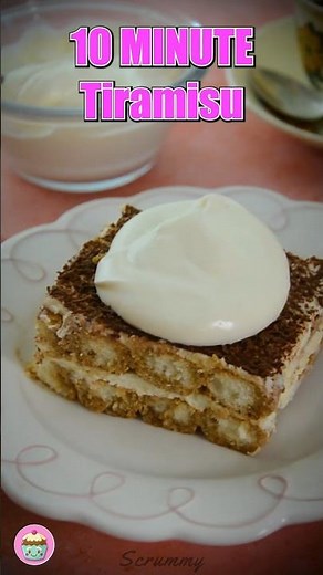 10-Minute Tiramisu No Bake So Easy #tiramisu
