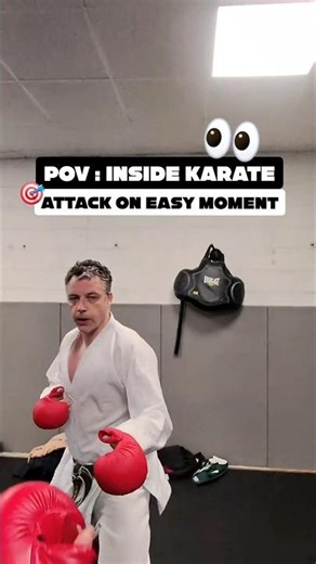 POV : INSIDE KARATE 👀🥋 Attack on good moment 🎯