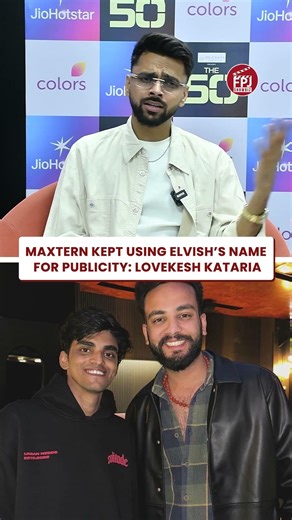#lovekeshkataria SLAMS #maxtern for dragging #elvishyadav 's name on #the50