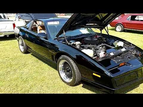 1984 BLACK PONTIAC TRANS AM '84 TA'