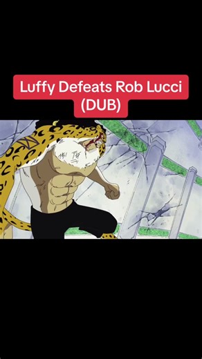 Luffy Defeats Rob Lucci in Epic One Piece Battle