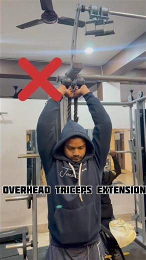 This Rope Overhead Extension Is KILLING Your Tricep Gains ‼️Do This Instead (Best Tutorial) #shorts