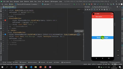 زر بعرض كامل في Flutter: دليل المطور لإنشاء أزرار تملأ الشاشة | Full Width Button in Flutter: Develo