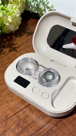 Effective Contact Lens Cleaner with UV and Ultrasonic Technology