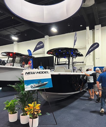 Our new 245 Center Console is here and we couldn’t be more excited to have it on display at Fort Lauderdale International Boat Show We hope you can make it to the show and check it out yourself. | Sea Pro Boats