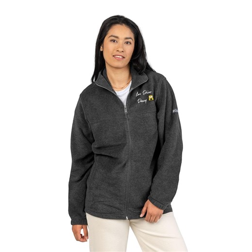 Bus Driver Personable Embroidered Fleece | Columbia-style Zip Jacket for School Staff - Etsy