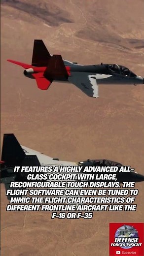 The Aircraft That's Preparing the Next Generation of Pilots #jets #military #training