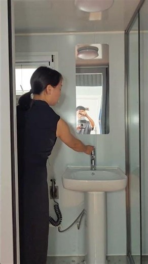 Portable Toilet With Shower | All-in-One Modular Mobile Bathroom Demo