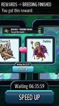 Breeding Griffania Ironwings (Monster Legends) #Shorts