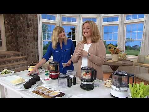 KitchenAid 3.5-Cup One-Touch 2-Speed Chopper with Extra Bowl on QVC