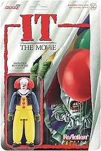 Super7 IT Pennywise (Monster) - 3.75" IT Action Figure Classic Horror Collectibles and Retro Toys