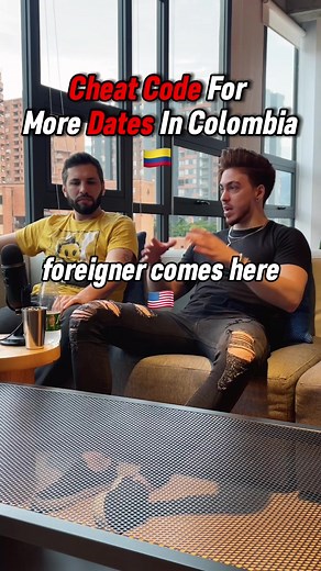Dating cheat code for Colombia 🇨🇴 #fypシ #datingadviceformen #masculinity #gameisgame #rizz #colombia #passportbros #español #relationshipadvice #travel #talkingstage