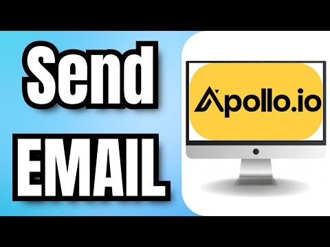 How to Send EMAIL from Apollo.io
