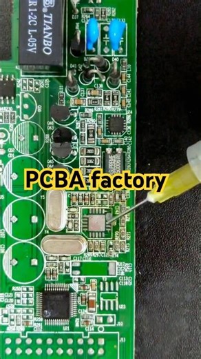 One-stop service for PCB board revision, rework, soldering and modification. #automobile #pcba