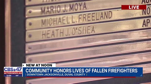 Fallen Jacksonville firefighters are remembered and honored for their sacrifice