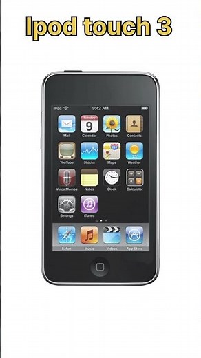 IPOD TOUCH EVOLUTION