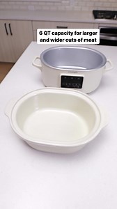 Combining slow cooker convenience and precision with the unrivaled results of a sous vide machine, it's easy to create juicy, perfectly cooked meals. | The Crockpot Brand