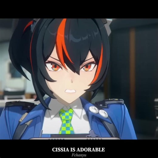 ZHU YUAN ANGRY EXPRESSION 😭 #zenlesszonezero #zzz #zzzero #fyp