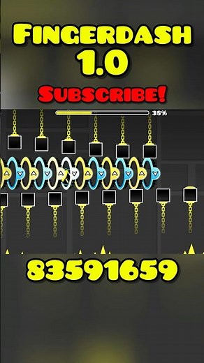 Fingerdash 1.0 Geometry Dash 2.2 #shorts #geometrydash #gd