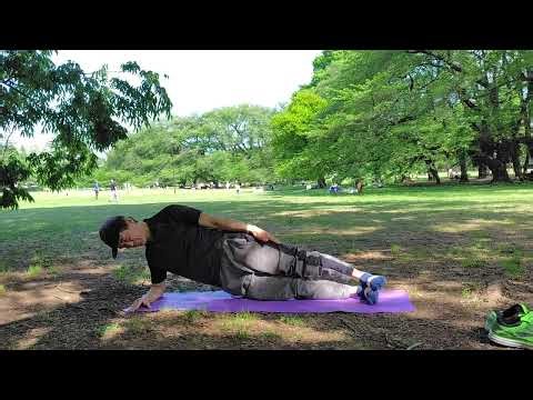 サイドポジション（横向き）のエクササイズを実施する際のコツ