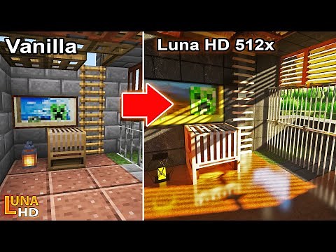Luna HD Resource Pack | Minecraft Extreme Graphics | Minecraft Cinematic