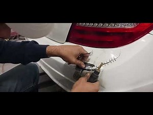 repairing (bumper)plastic staples