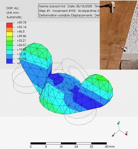 Эффект Джанибекова / Dzhanibekov Effect в PrePoMax