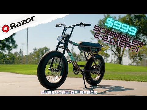 Razor Rambler 20 Scrambler-Style Electric Bike | Overview of Details & Specs