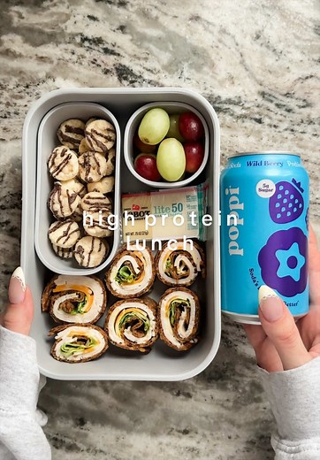 adult lunchable, but make it macro friendly 🌯💗✨ #lunchideas #macrofriendly #healthylunch #highproteinlunch #highproteinmeals