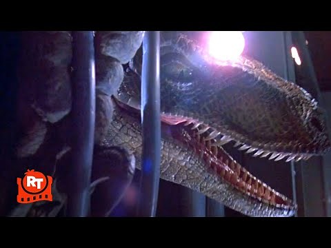 Jurassic Park (1993) - Climbing the Fence Scene | Movieclips