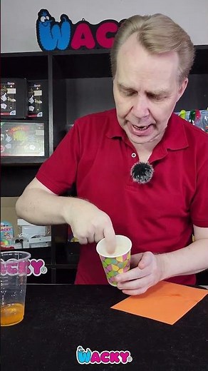 Orange Juice Disappears Behind Paper... Then Reappears! | Easy Visual Magic 🍊✨