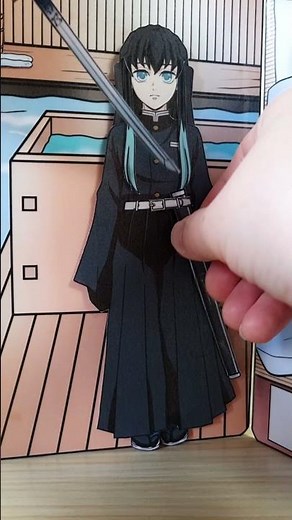 Muichiro Paper Doll
