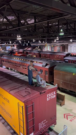 507K views · 7.2K reactions | Lots of passenger trains suspended in time at the museum #strasburgrailroad #musem #train #trainhistory #trains #train #reels #reelsinstagram #railway #railroad #transportation #reelsvideo #viralshorts | Big Trains | Facebook