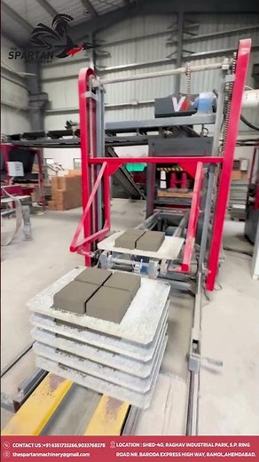 Automatic Fly Ash Brick Machine | High-Speed Paver Block Plant | Advanced Concrete Block Machine