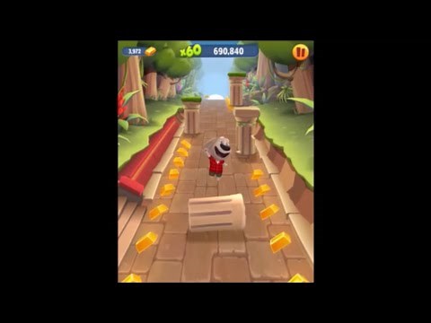 Talking Tom Gold Run - Ben's Adventure Gameplay