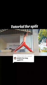 tutorial for split 露‍♀️✨ credits to geraldngapopala1 #ballet #splits | Free Movement Solutions | Facebook