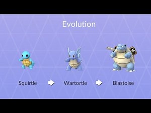 Complete Blastoise Evolution Chain and Pokédex Register! Squirtle - Wartortle - Blastoise Evolving