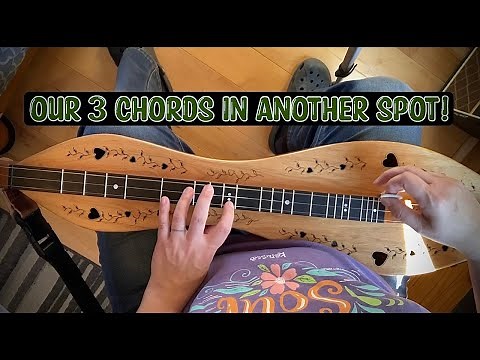 3 Easy Chords Moving Up The Fretboard | Free Mountain Dulcimer Lesson