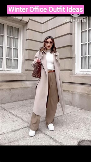 Winter office outfits #youtubeshorts #viralvideo #officeoutfitideas
