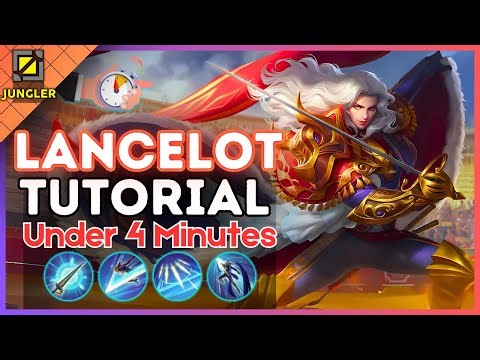 4-Minute Lancelot Tutorial in Jungle || (MLBB S34) 2024